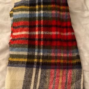 Top shop plaid scarf